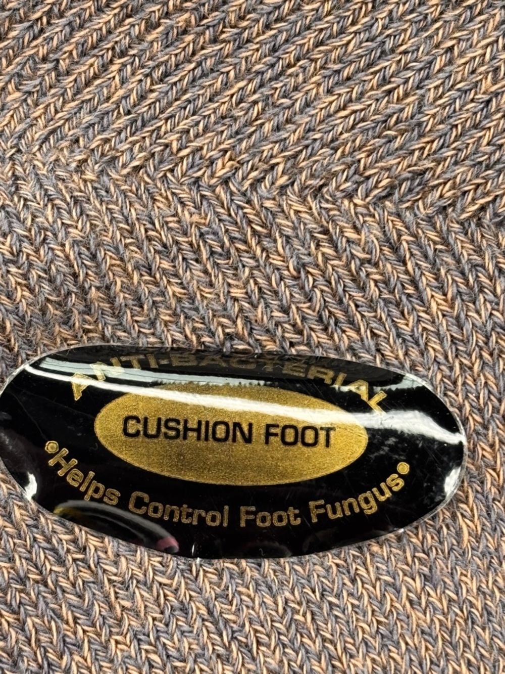 Men's Light Brown Dress Socks - Size 10-12 (2 Pairs) NWT - Picture 3 of 5